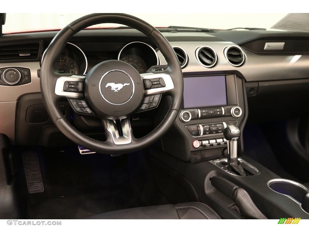 2019 Mustang EcoBoost Premium Convertible - Race Red / Ebony photo #7