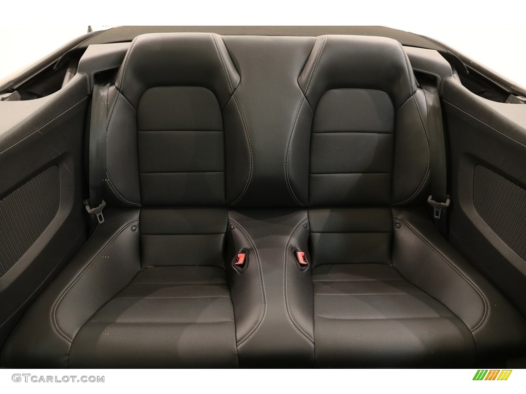2019 Ford Mustang EcoBoost Premium Convertible Rear Seat Photo #133740724