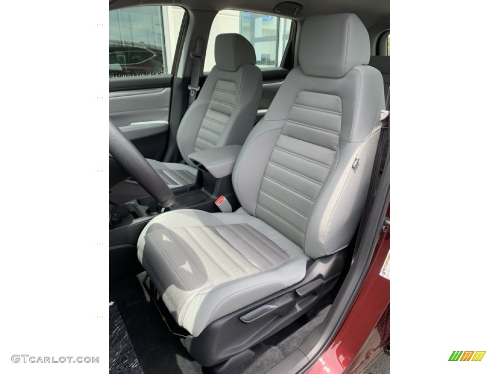 2019 CR-V LX AWD - Basque Red Pearl II / Gray photo #14