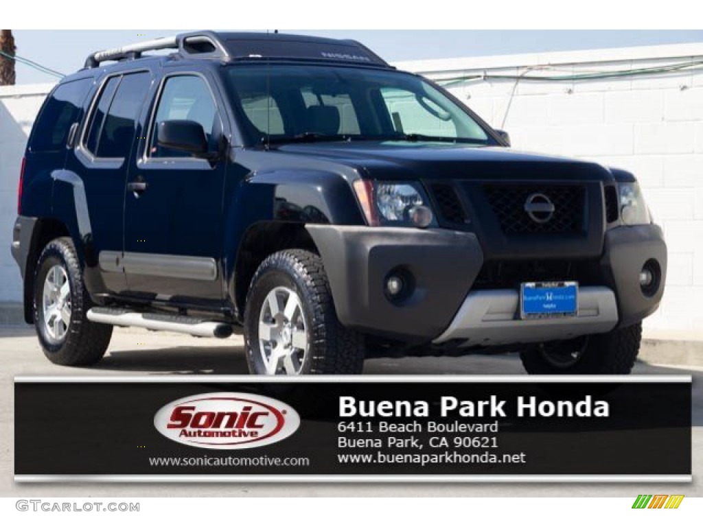 2011 Xterra S - Super Black / Gray photo #1