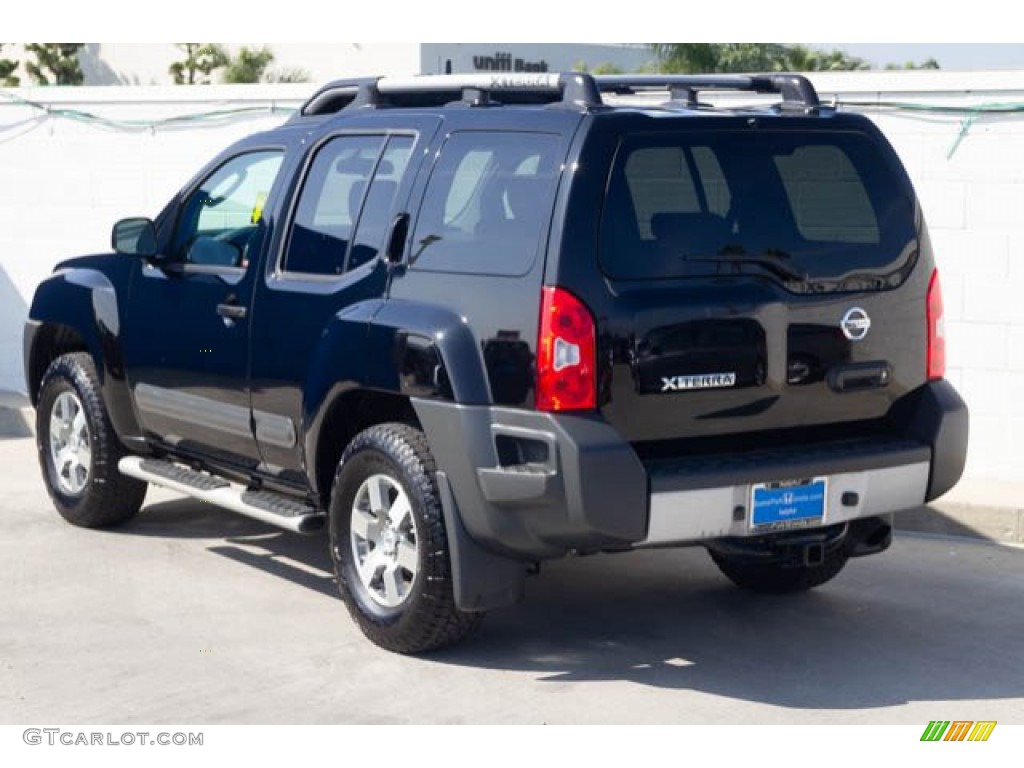 2011 Xterra S - Super Black / Gray photo #2