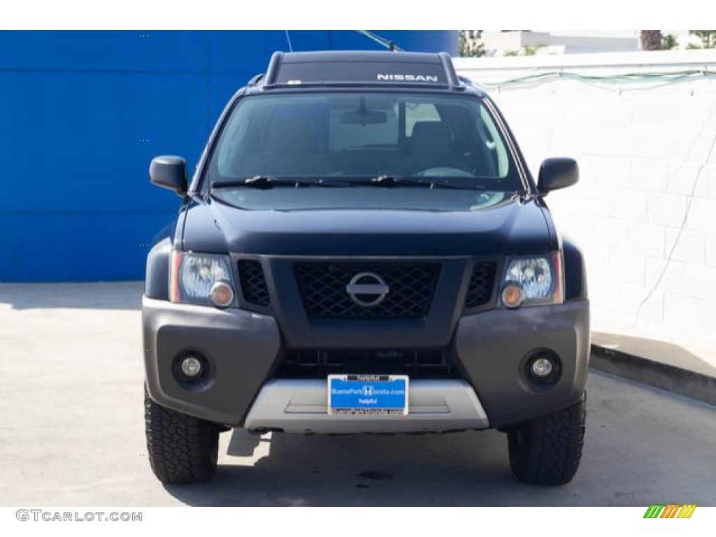 2011 Xterra S - Super Black / Gray photo #7