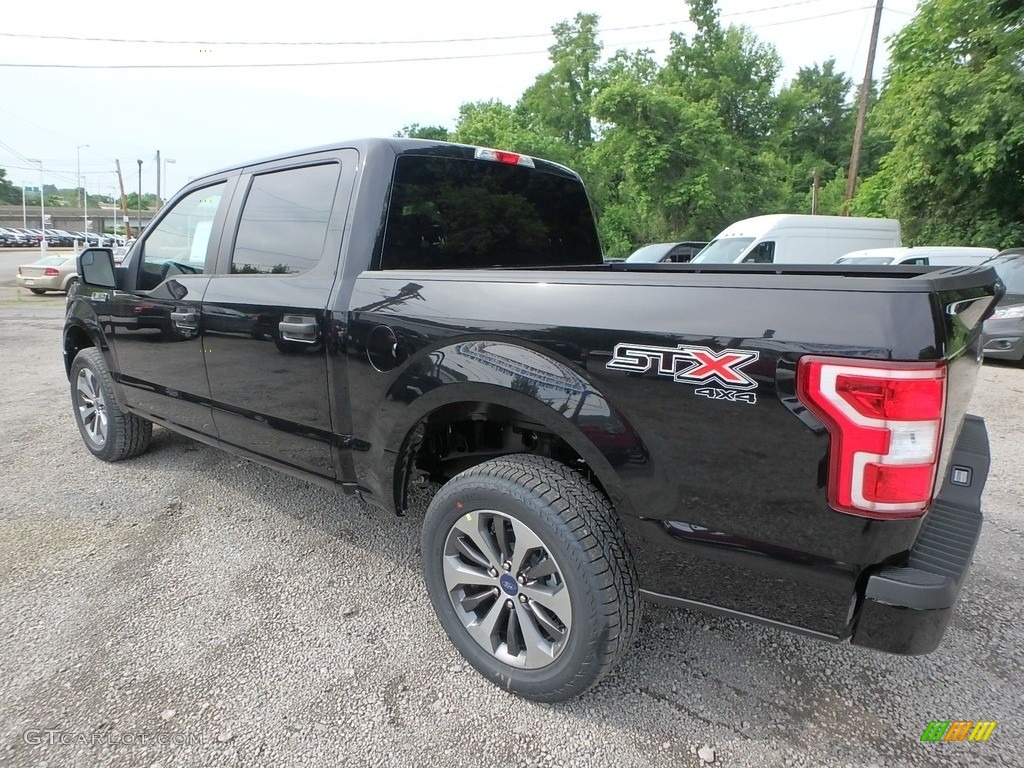 2019 F150 STX SuperCrew 4x4 - Agate Black / Black photo #4