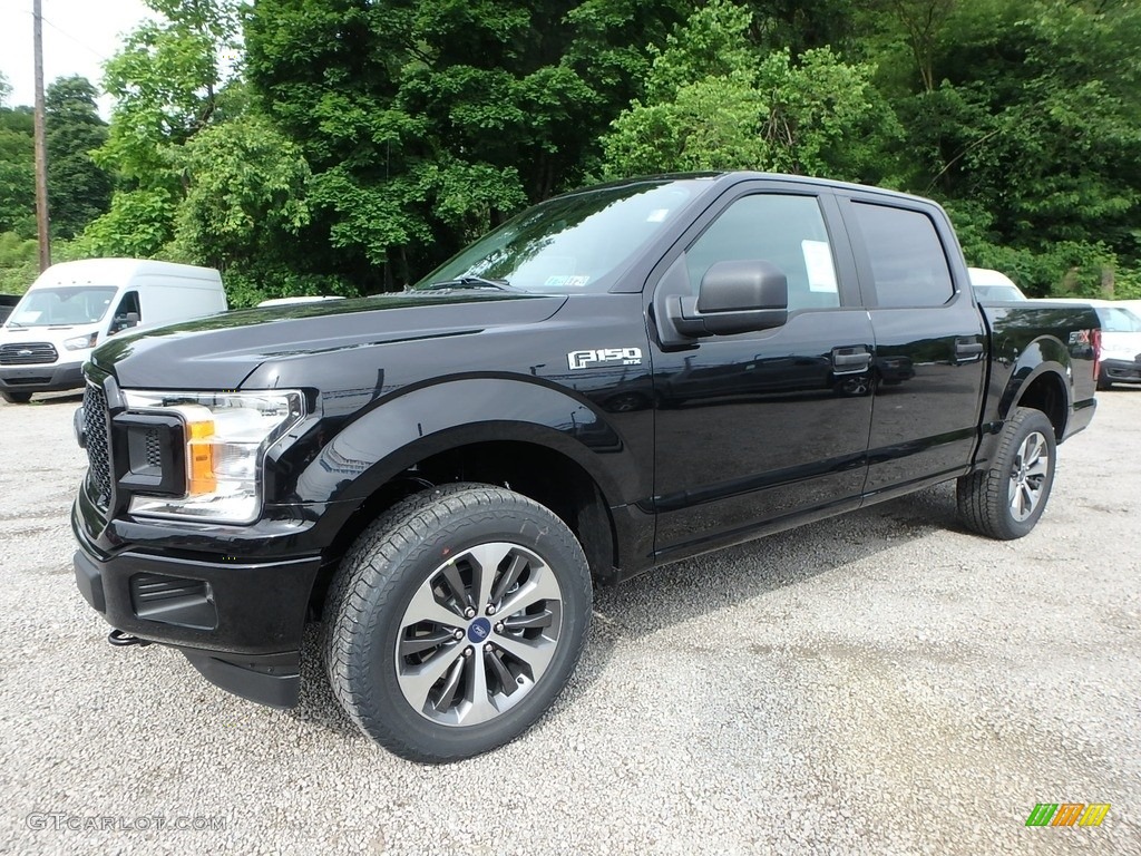 2019 F150 STX SuperCrew 4x4 - Agate Black / Black photo #6