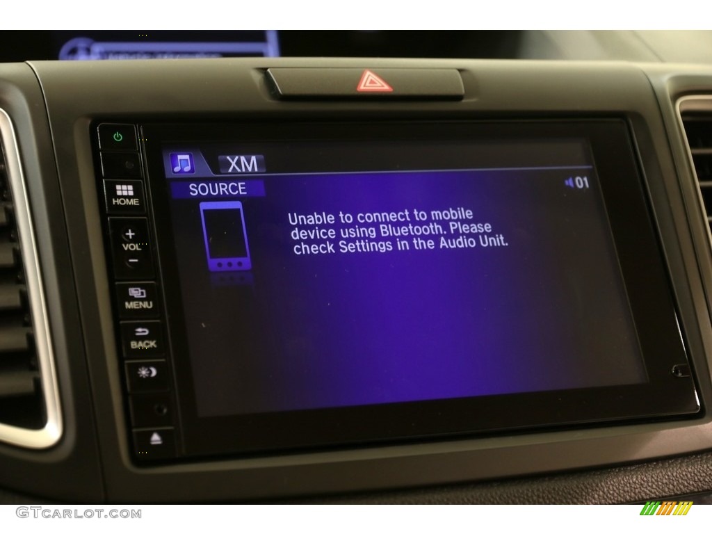 2015 CR-V Touring - White Diamond Pearl / Beige photo #18