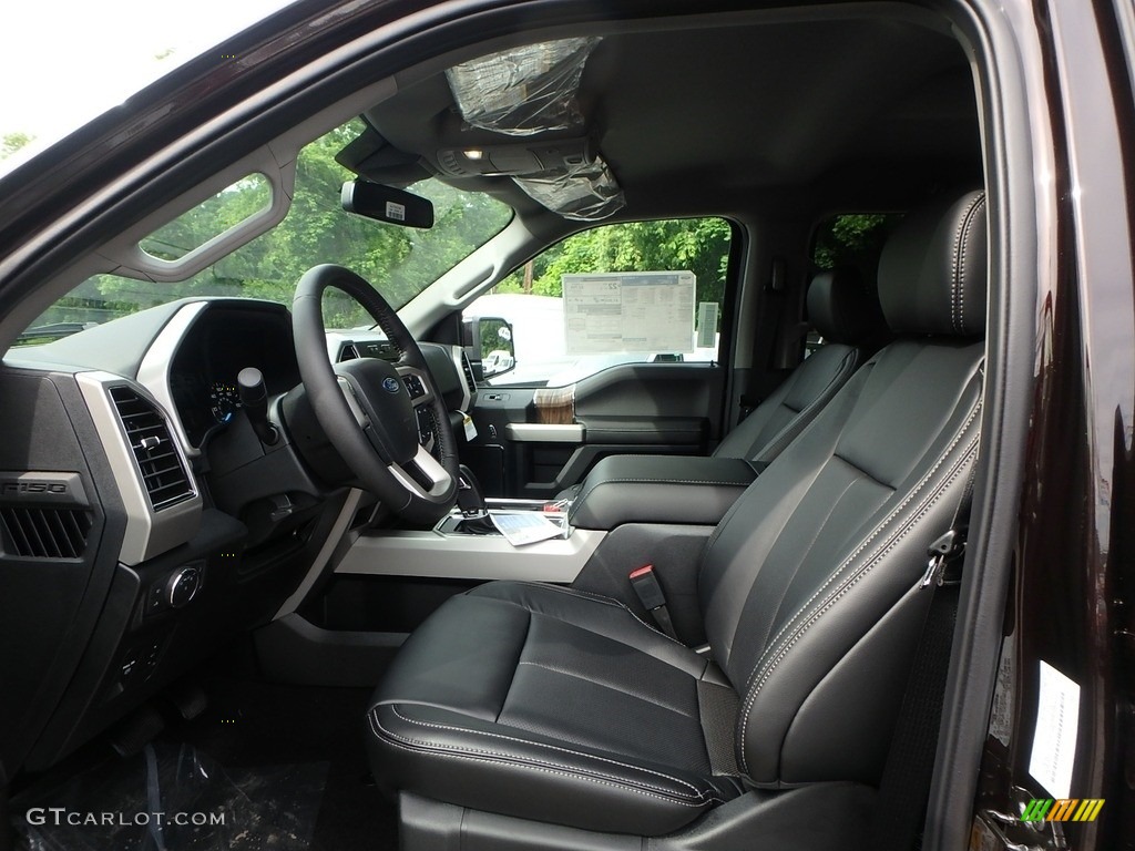 2019 Ford F150 Lariat SuperCrew 4x4 Front Seat Photo #133744648