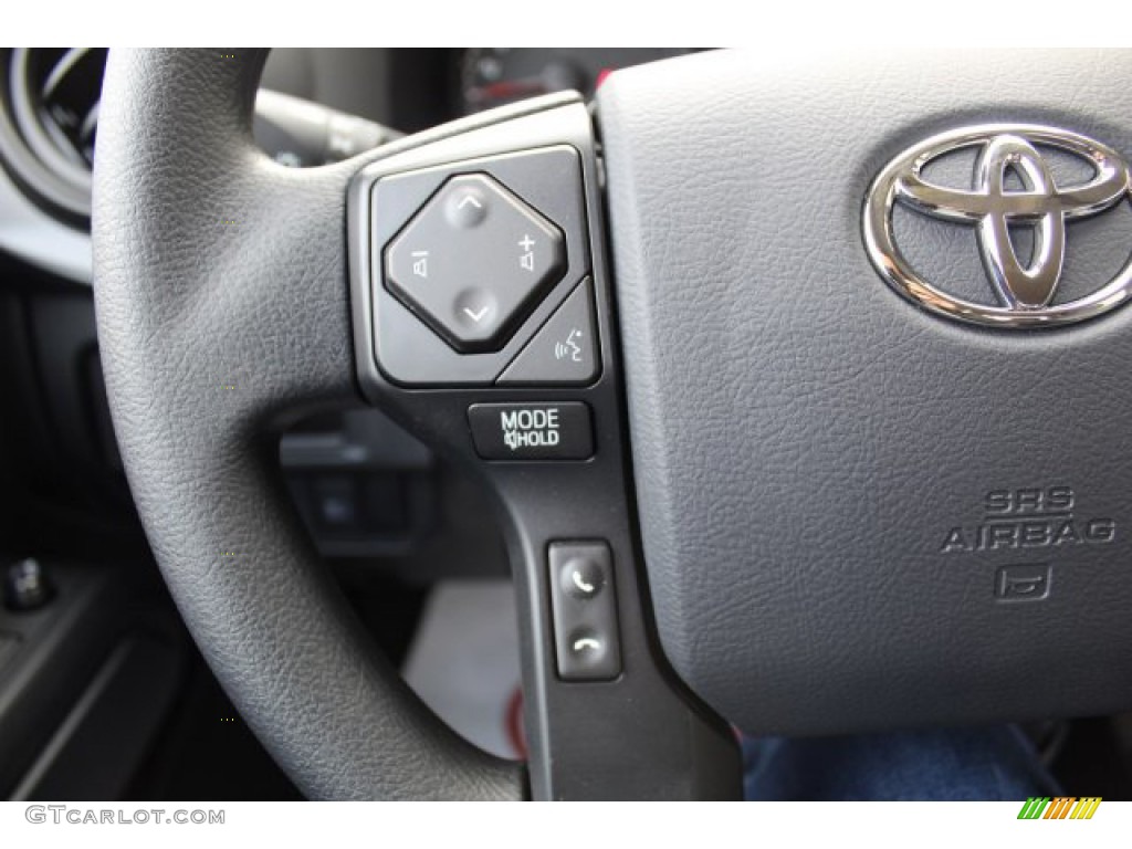 2019 Tacoma SR Double Cab 4x4 - Barcelona Red Metallic / Cement Gray photo #11