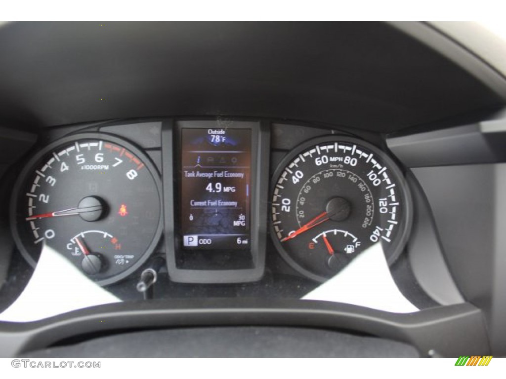 2019 Tacoma SR Double Cab 4x4 - Barcelona Red Metallic / Cement Gray photo #13