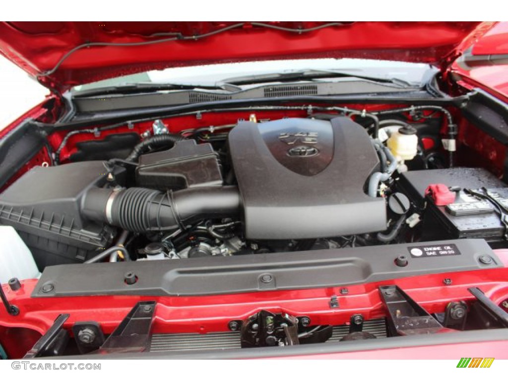 2019 Tacoma SR Double Cab 4x4 - Barcelona Red Metallic / Cement Gray photo #22