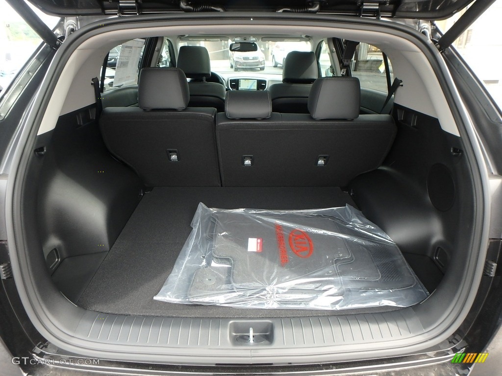 2020 Sportage EX AWD - Black Cherry / Black photo #4