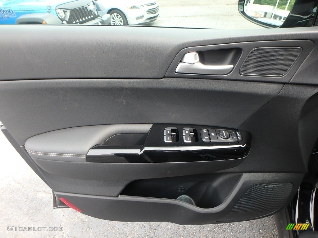 2020 Sportage EX AWD - Black Cherry / Black photo #14