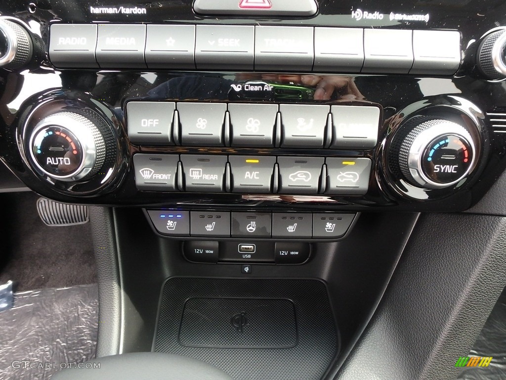 2020 Sportage EX AWD - Black Cherry / Black photo #19