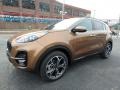 Front 3/4 View of 2020 Sportage SX Turbo AWD