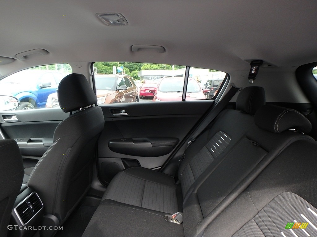 Black Interior 2020 Kia Sportage LX AWD Photo #133746853