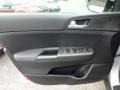 Black 2020 Kia Sportage LX AWD Door Panel