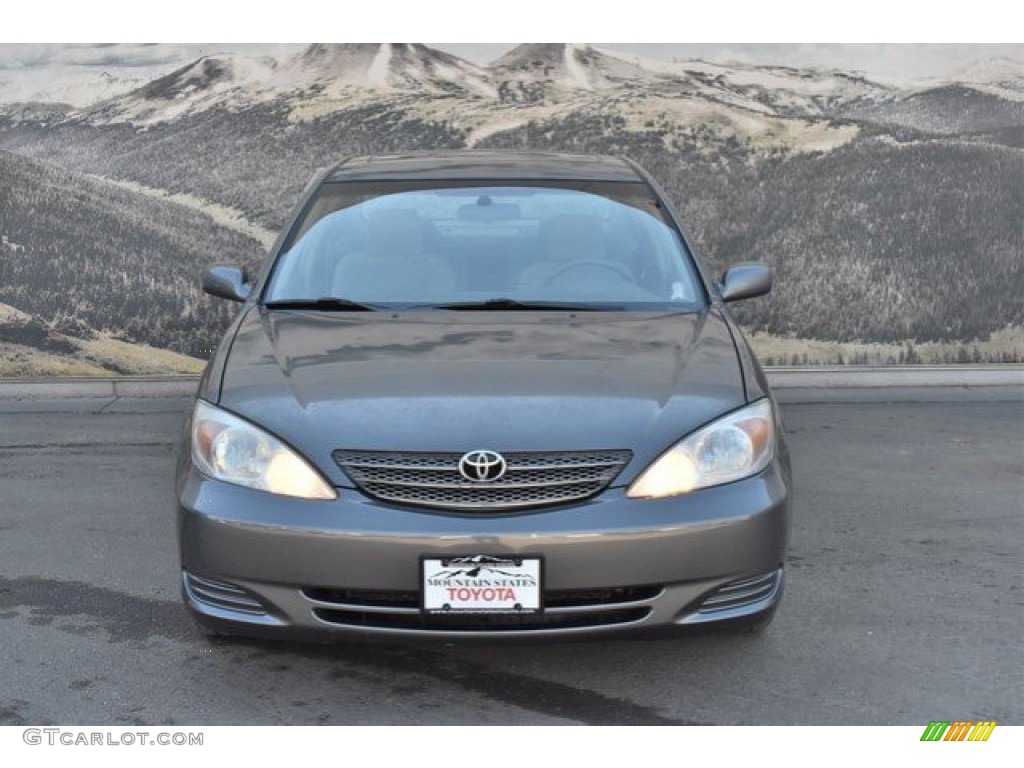 2004 Camry LE V6 - Phantom Gray Pearl / Taupe photo #4