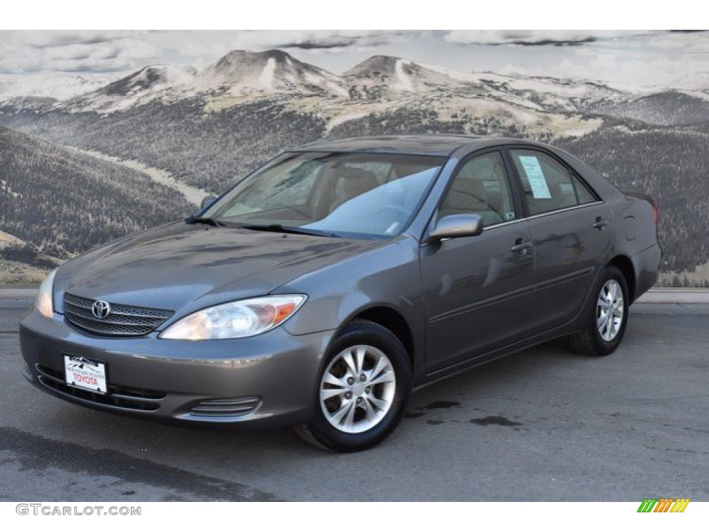 2004 Camry LE V6 - Phantom Gray Pearl / Taupe photo #5