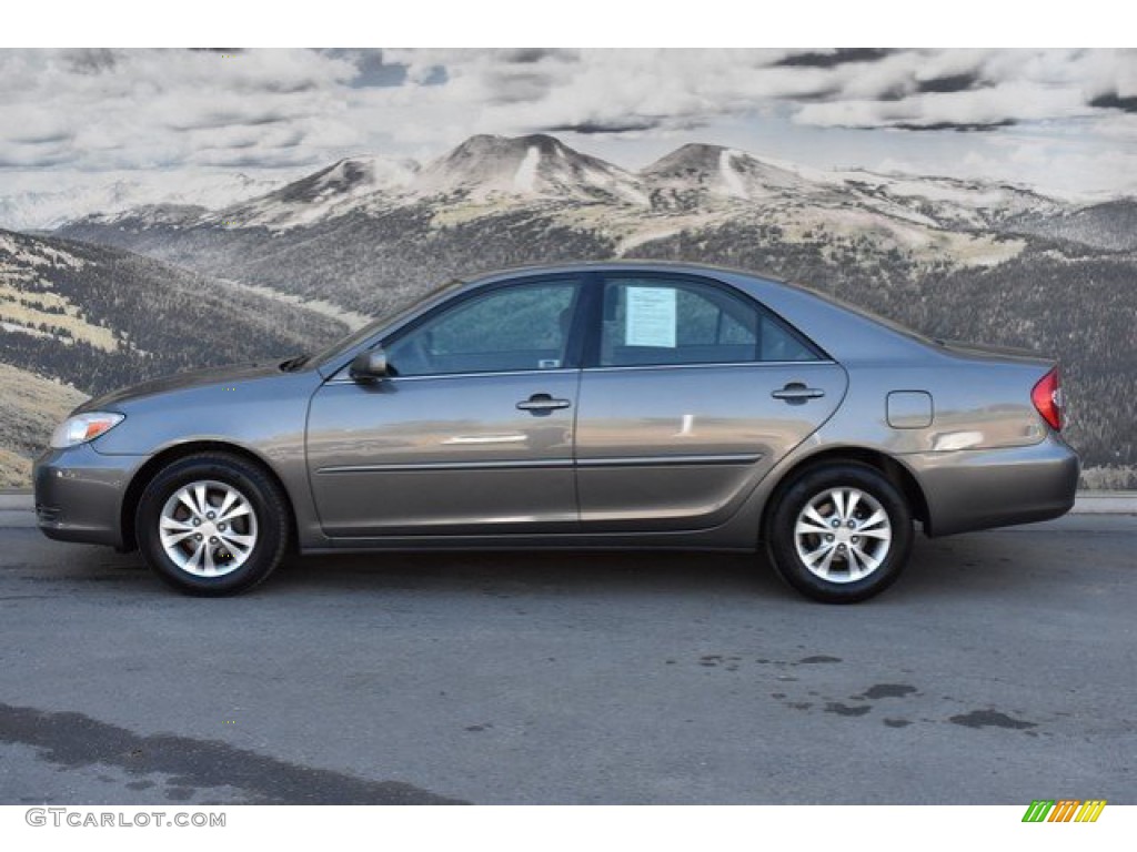 2004 Camry LE V6 - Phantom Gray Pearl / Taupe photo #6