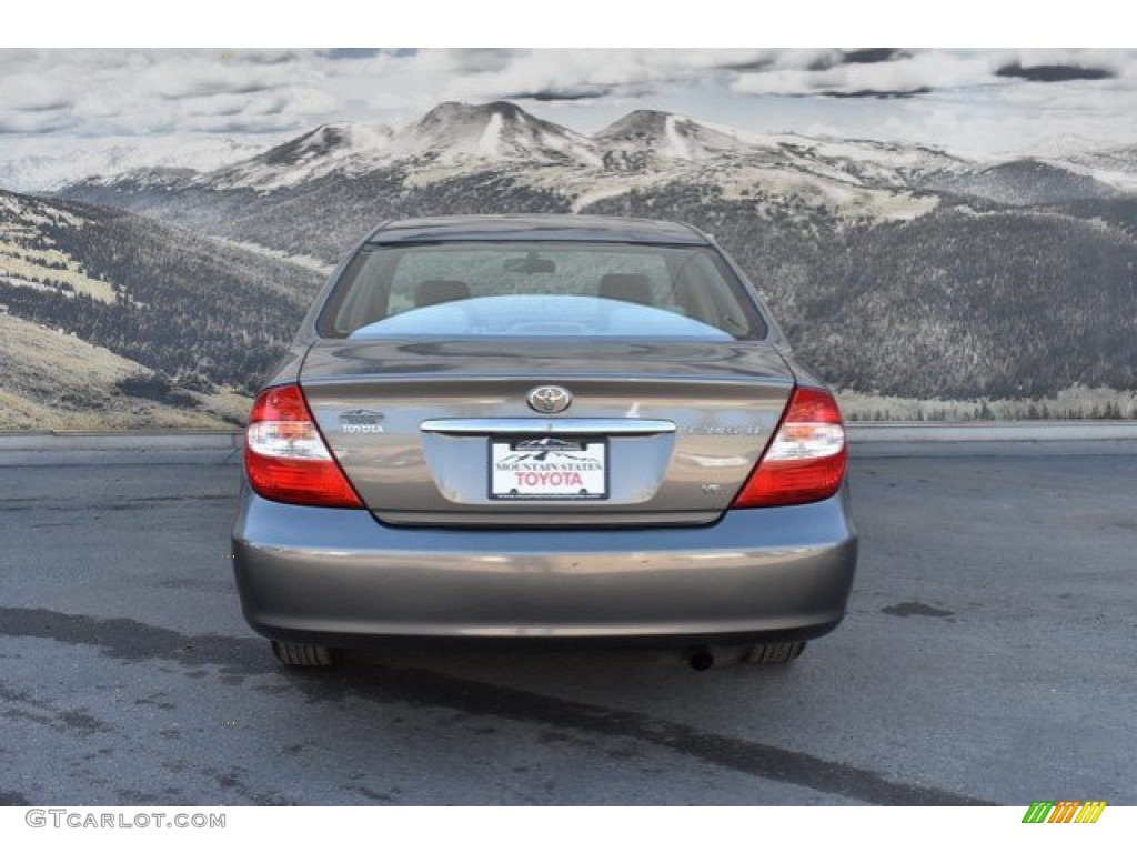 2004 Camry LE V6 - Phantom Gray Pearl / Taupe photo #8