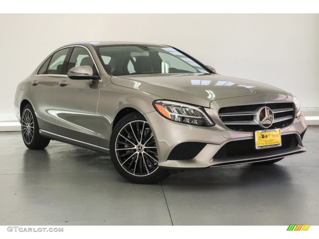 Mojave Silver Metallic 2019 Mercedes-Benz C 300 Sedan Exterior Photo #133751062