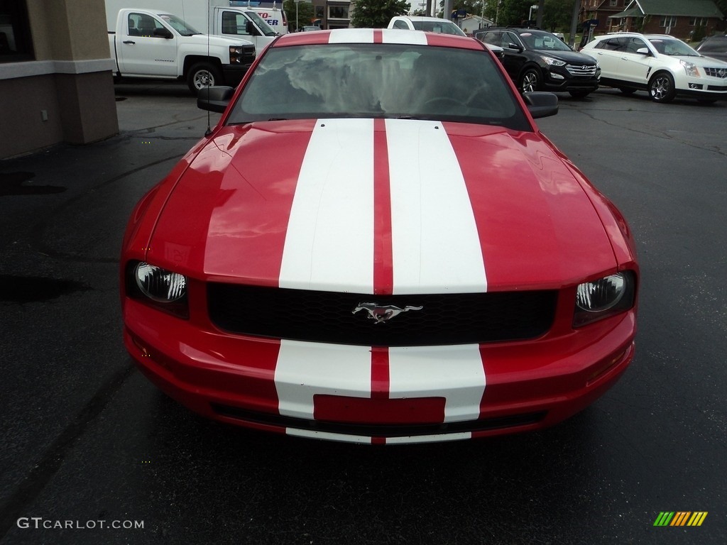 2007 Mustang V6 Premium Coupe - Torch Red / Dark Charcoal photo #26
