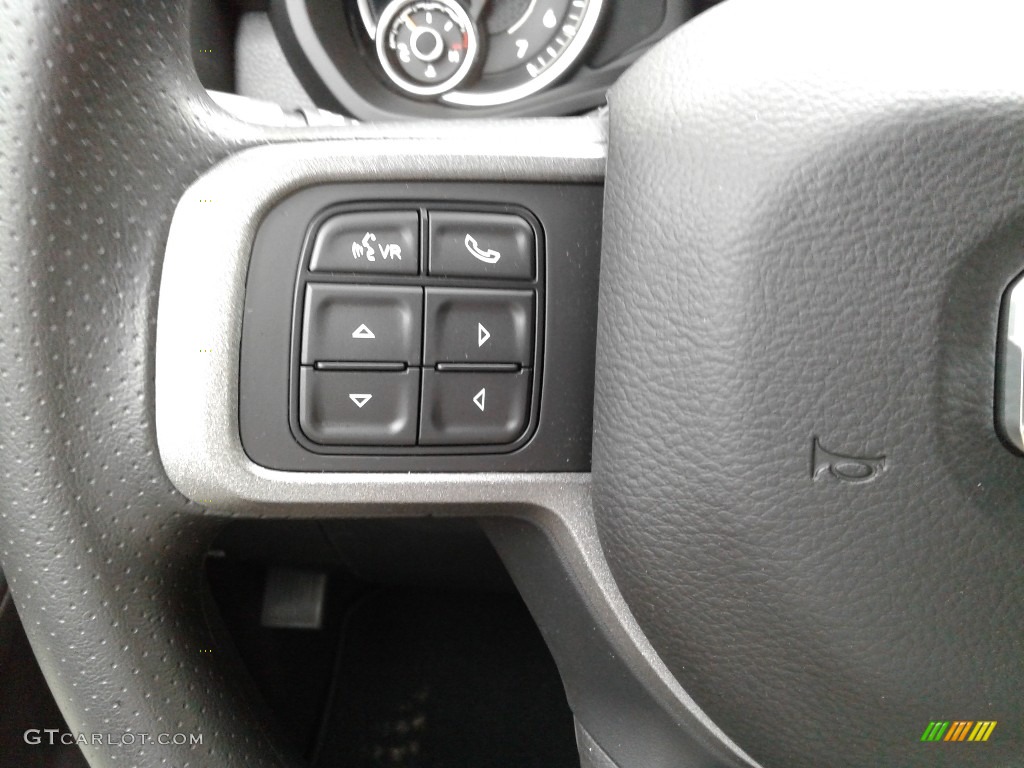 2019 Ram 2500 Tradesman Regular Cab 4x4 Black Steering Wheel Photo #133751866