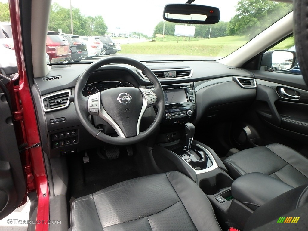 2015 Rogue SL AWD - Cayenne Red / Charcoal photo #17