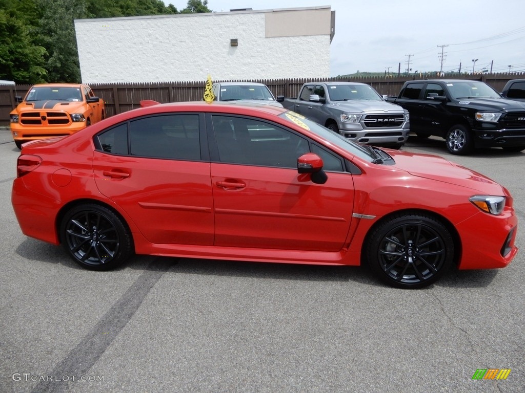 Pure Red 2018 Subaru WRX Limited Exterior Photo #133752964