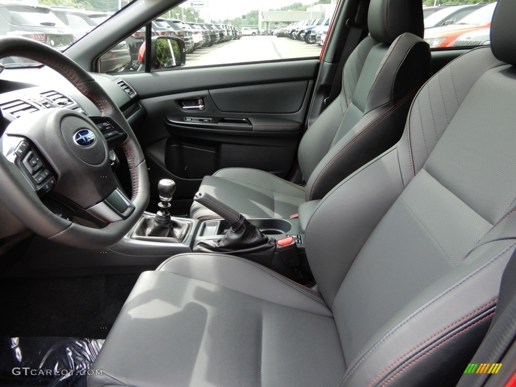 2018 Subaru WRX Limited Front Seat Photo #133753108