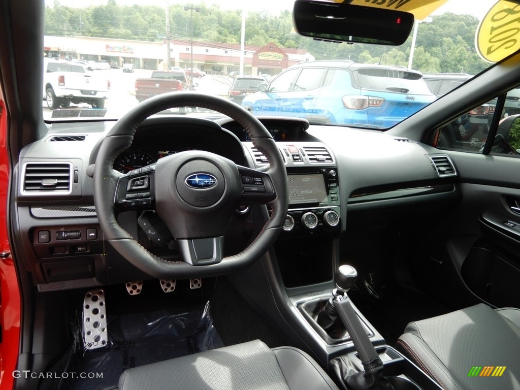 Carbon Black Interior 2018 Subaru WRX Limited Photo #133753120