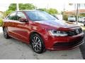 2018 Cardinal Red Metallic Volkswagen Jetta SE  photo #2