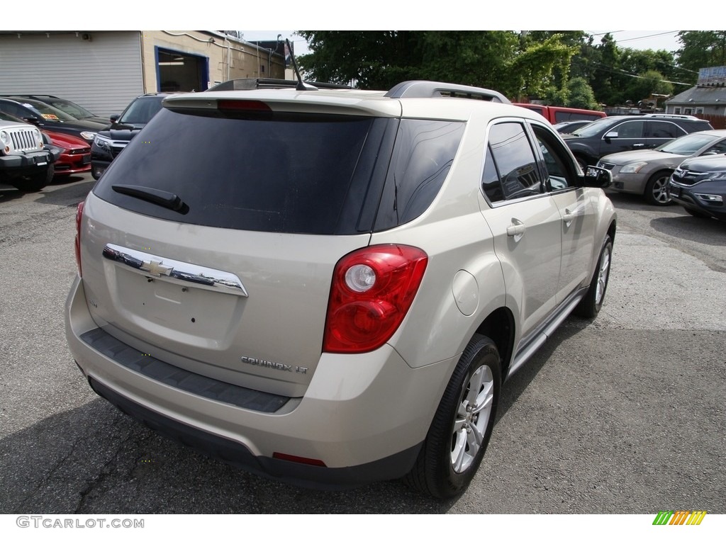 2012 Equinox LT AWD - Gold Mist Metallic / Light Titanium/Jet Black photo #5