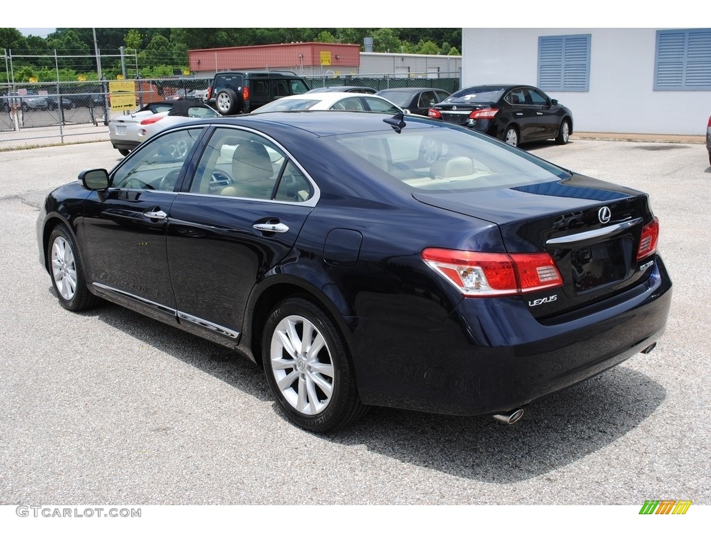 2010 ES 350 - Black Sapphire Pearl / Parchment photo #3