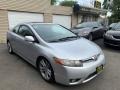 2007 Alabaster Silver Metallic Honda Civic Si Coupe  photo #3