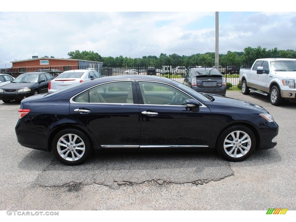 2010 ES 350 - Black Sapphire Pearl / Parchment photo #6