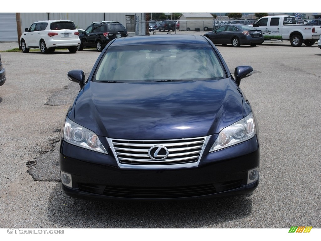 2010 ES 350 - Black Sapphire Pearl / Parchment photo #8