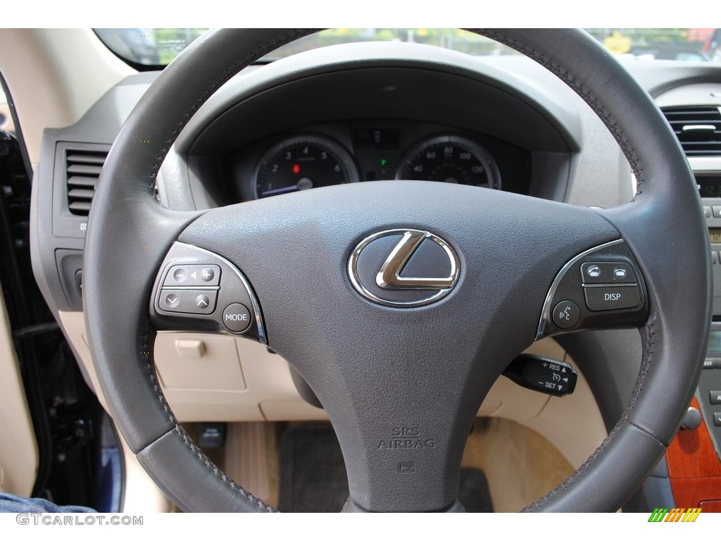 2010 ES 350 - Black Sapphire Pearl / Parchment photo #12