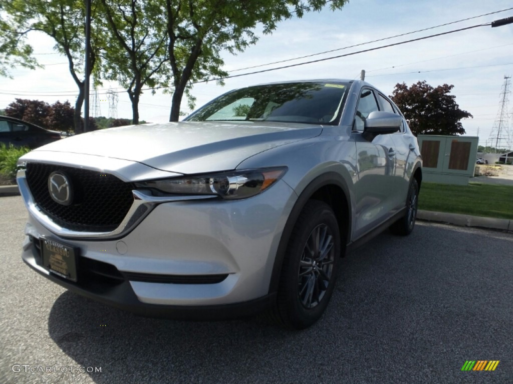 2019 CX-5 Touring AWD - Sonic Silver Metallic / Black photo #3