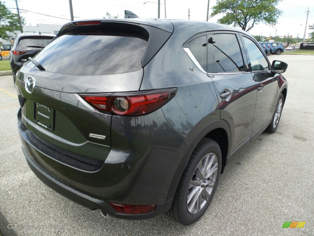 2019 CX-5 Grand Touring AWD - Machine Gray Metallic / Black photo #7