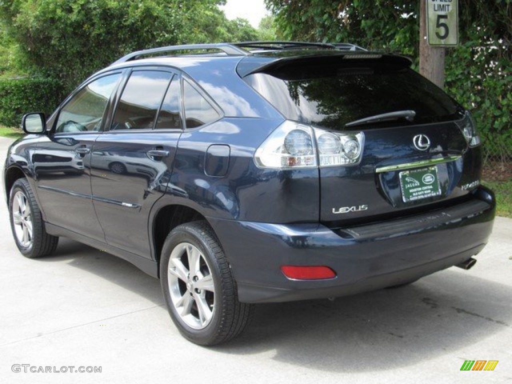 2007 RX 400h AWD Hybrid - Neptune Blue Mica / Ivory photo #2