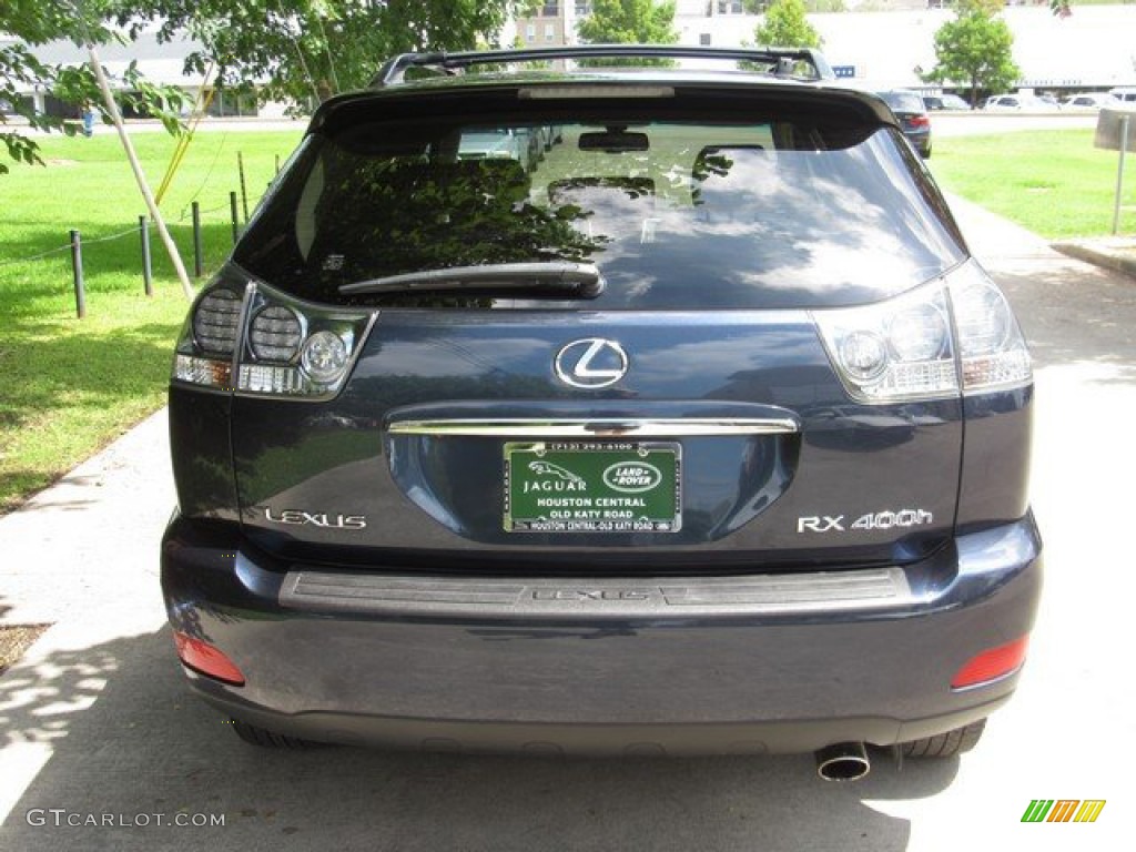2007 RX 400h AWD Hybrid - Neptune Blue Mica / Ivory photo #10