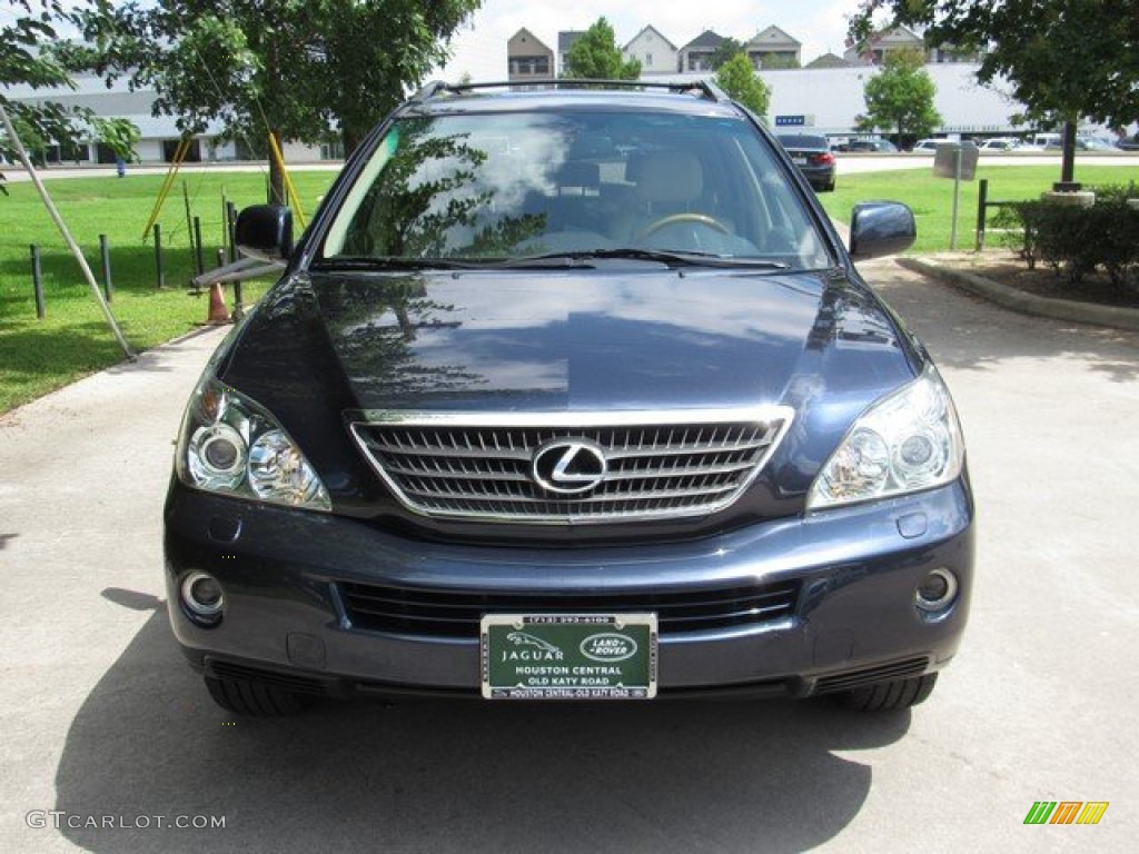 2007 RX 400h AWD Hybrid - Neptune Blue Mica / Ivory photo #11