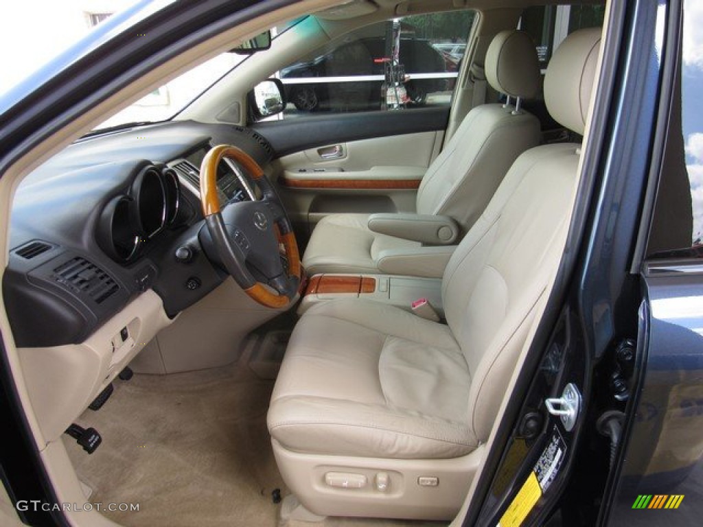 2007 RX 400h AWD Hybrid - Neptune Blue Mica / Ivory photo #14