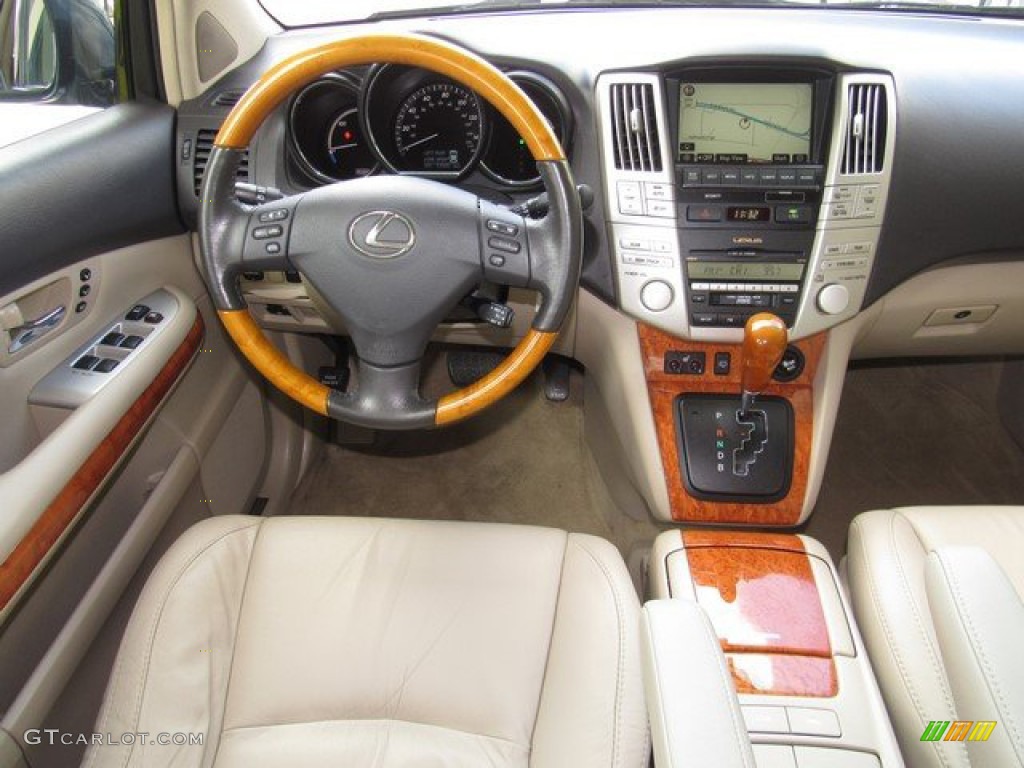 2007 RX 400h AWD Hybrid - Neptune Blue Mica / Ivory photo #15