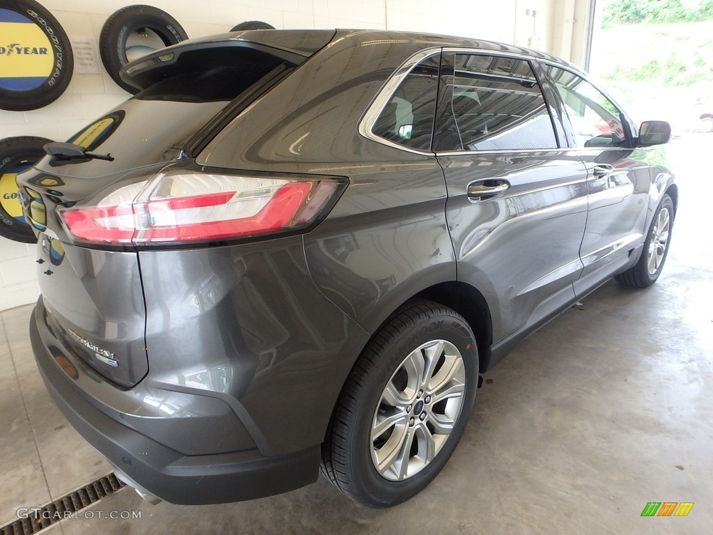 2019 Edge Titanium AWD - Magnetic / Ceramic photo #2