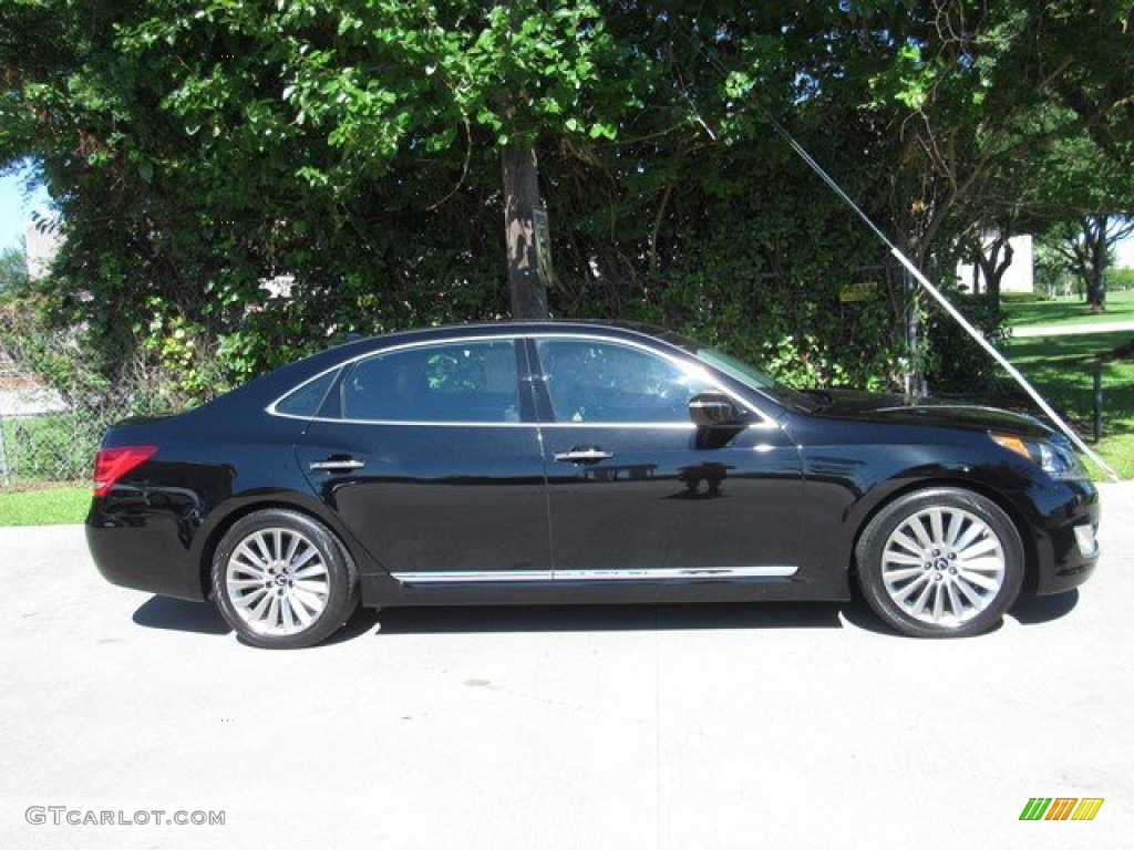 2014 Equus Ultimate - Caspian Black / Jet Black photo #7
