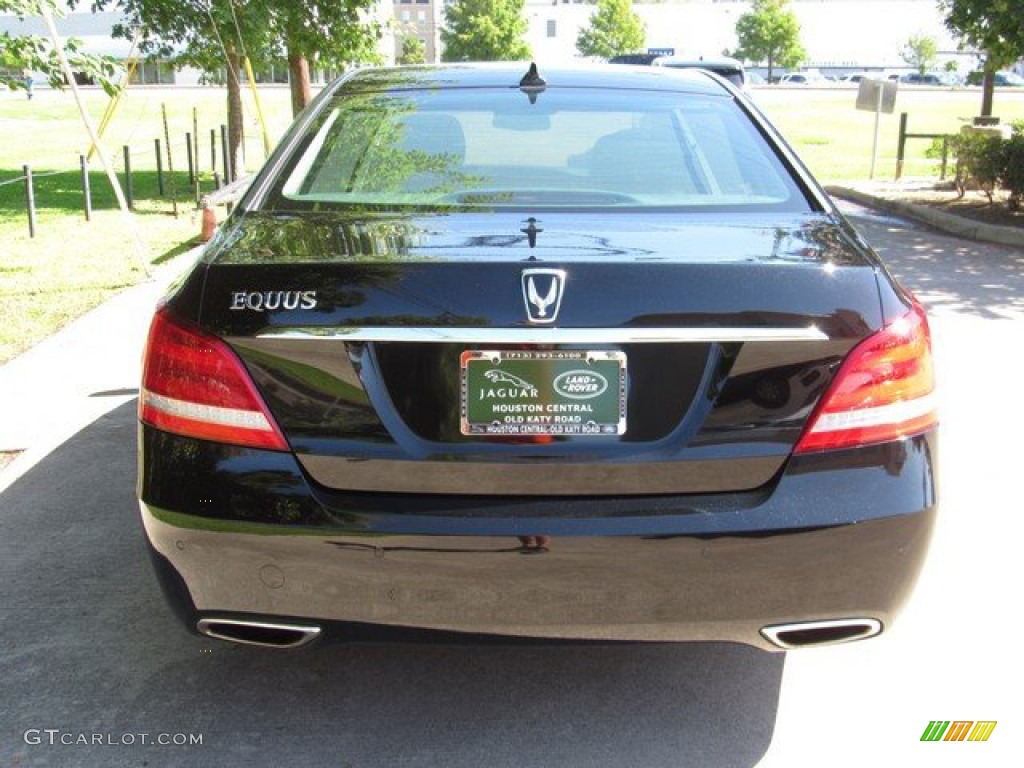 2014 Equus Ultimate - Caspian Black / Jet Black photo #10