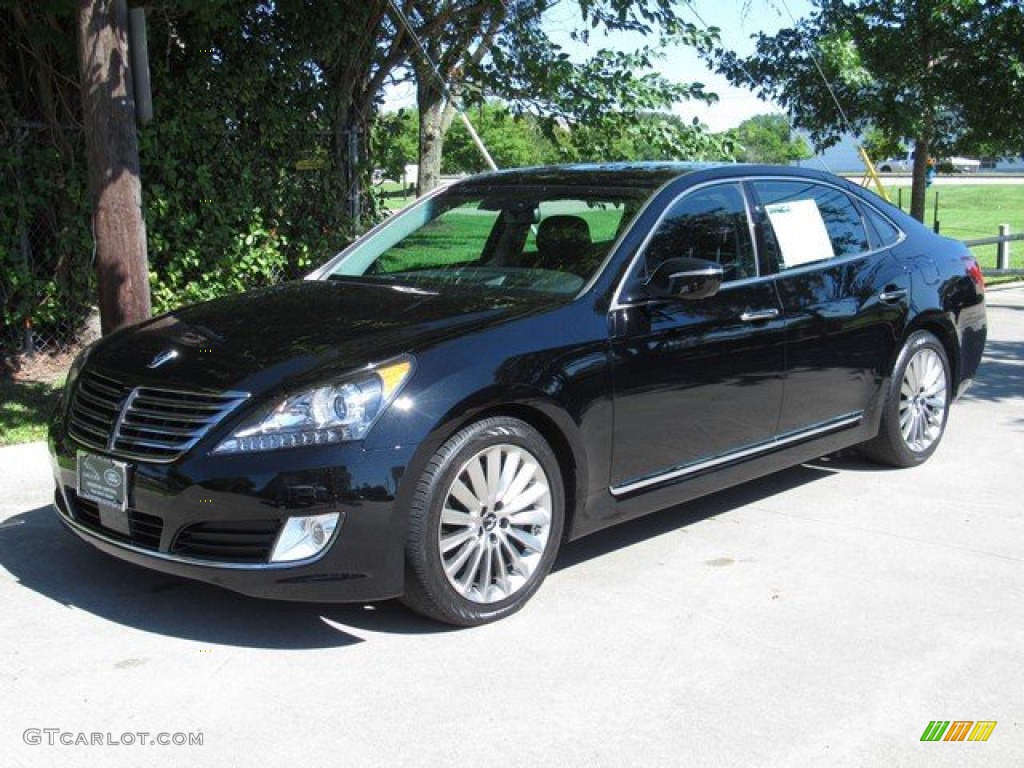 2014 Equus Ultimate - Caspian Black / Jet Black photo #12