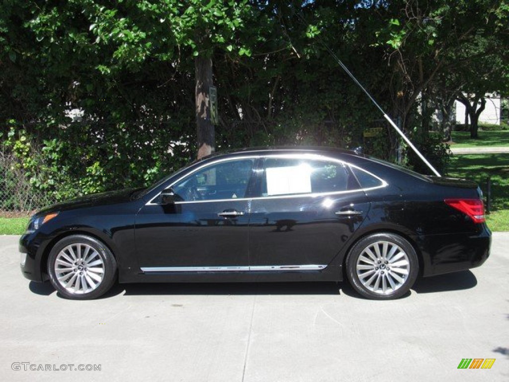 2014 Equus Ultimate - Caspian Black / Jet Black photo #13