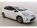 2012 Blizzard White Pearl Toyota Prius 3rd Gen Two Hybrid #133766265